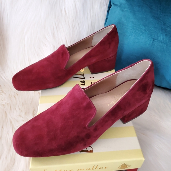 NEW Bettye Muller Breeda Suede Loafers - 8.5M - Picture 5 of 10
